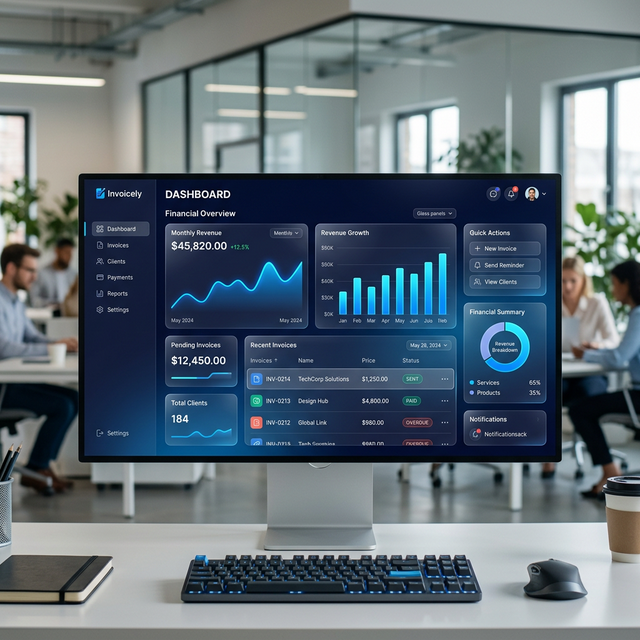 Stacktica Invoicing Dashboard